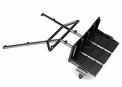 Traxxas 8432X Tube chassis center section rear (satin black chrome-plated) - Excel RC