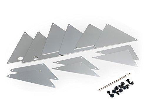Traxxas 8434A Tube chassis inner panels (silver aluminum) (front (2) wheel well (4) middle (4) rear (2)) - Excel RC