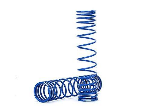 Traxxas 8445A Spring shock rear (blue) (GTR) (progressive 1.042 rate) (2) - Excel RC