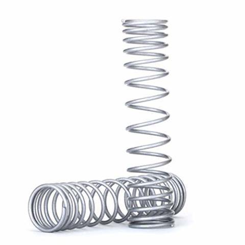 Traxxas 8445X Spring shock rear (silver) (GTR) (progressive 1.042 rate) (2) - Excel RC
