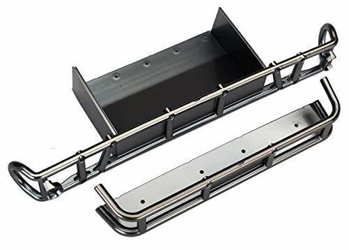 Traxxas 8536X Bumper rear bumper extension (satin black chrome-plated) - Excel RC