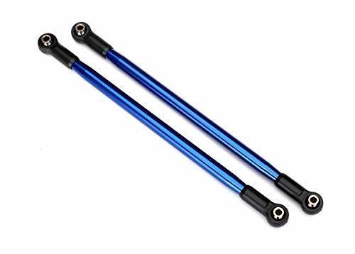 Traxxas 8542A Suspension link rear (upper) (aluminum blue-anodized) (10x206mm center to center) (2) (assembled with hollow balls) - Excel RC