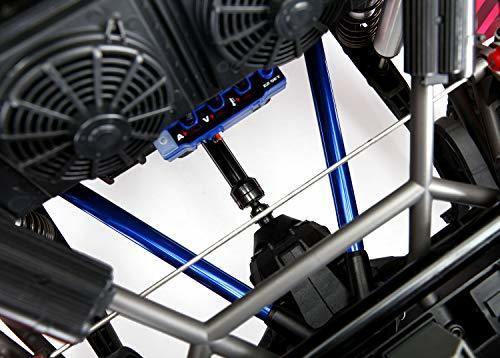 Traxxas 8542A Suspension link rear (upper) (aluminum blue-anodized) (10x206mm center to center) (2) (assembled with hollow balls) - Excel RC