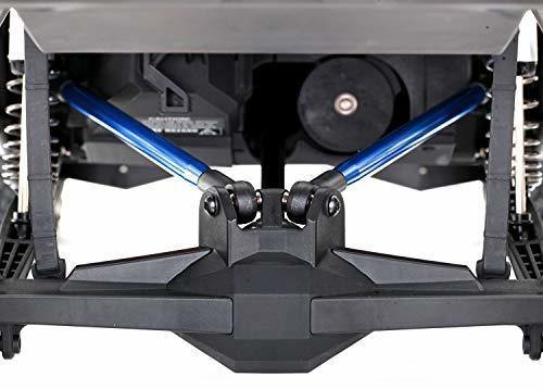 Traxxas 8542A Suspension link rear (upper) (aluminum blue-anodized) (10x206mm center to center) (2) (assembled with hollow balls) - Excel RC