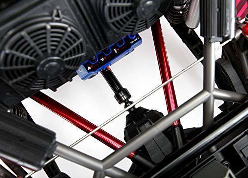 Traxxas 8542R Suspension link rear (upper) (aluminum red-anodized) (10x206mm center to center) (2) (assembled with hollow balls) - Excel RC