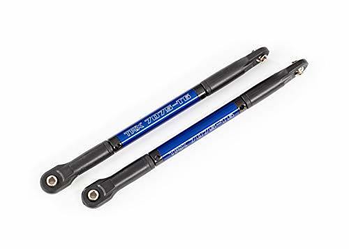 Traxxas 8619X Push rods aluminum (blue-anodized) heavy duty (2) (assembled with rod ends and threaded inserts) - Excel RC