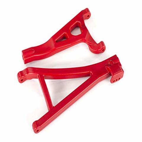 Traxxas 8631R Suspension arms red front (right) heavy duty (upper (1) lower (1)) - Excel RC