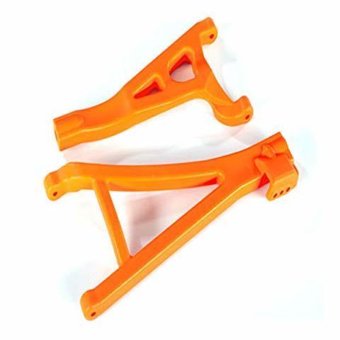 Traxxas 8631T Suspension arms orange front (right) heavy duty (upper (1) lower (1)) - Excel RC