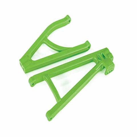 Traxxas 8634G Suspension arms green rear (left) heavy duty adjustable wheelbase (upper (1) lower (1)) - Excel RC