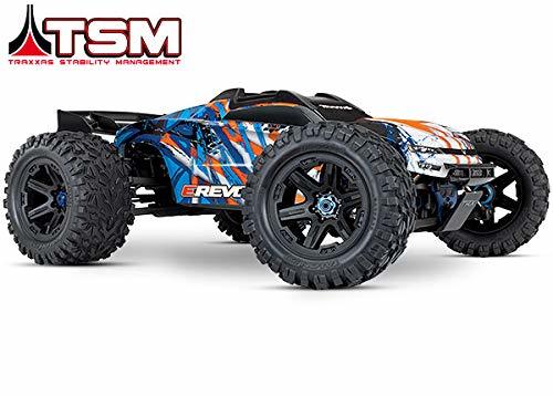 Traxxas 8638X Toe links E-Revo  VXL (TUBES blue-anodized 7075-T6 aluminum stronger than titanium) (144mm) (2) rod ends assembled with steel hollow balls (8) aluminum wrench 10mm (1)