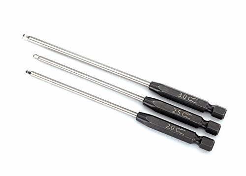 Traxxas 8716X Speed Bit Set hex driver 3-piece ball-end (2.0mm 2.5mm 3.0mm) 14&