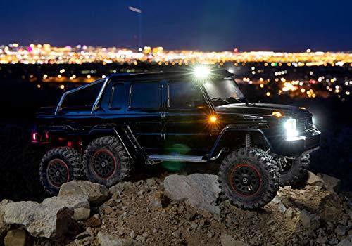 Traxxas 88096-4-BLK TRX-6 Scale and Trail Crawler with Mercedes-Benz G 63 AMG Body  6X6 Electric Trail Truck with TQi Traxxas Link Ebled 2.4GHz Radio System - Excel RC