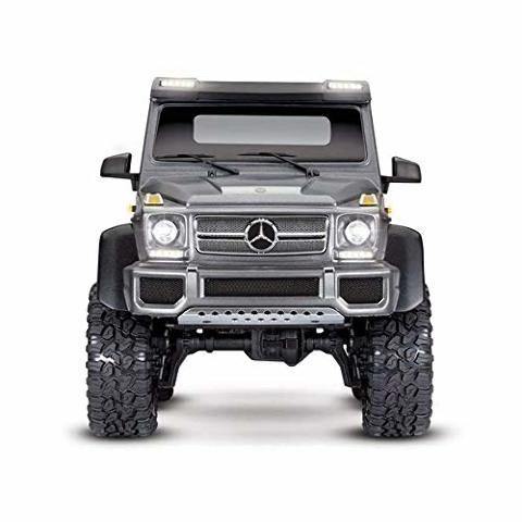 Traxxas 88096-4-SLVR TRX-6 Scale and Trail Crawler with Mercedes-Benz G 63 AMG Body  6X6 Electric Trail Truck with TQi Traxxas Link Ebled 2.4GHz Radio System - Excel RC