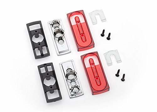 Traxxas 8814X Tail light lens (2) tail light housing (2) tail light housing mount (2) reverse lens (2) 1.6x5 BCS (4) (left & right) - Excel RC