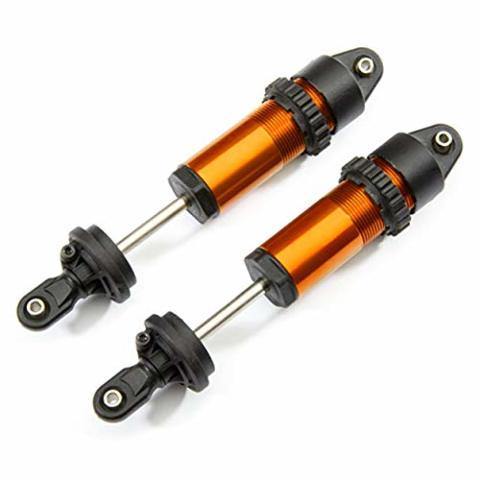 Traxxas 8961T Shocks GT-Maxx® aluminum (orange-anodized) (fully assembled wo springs) (2) - Excel RC