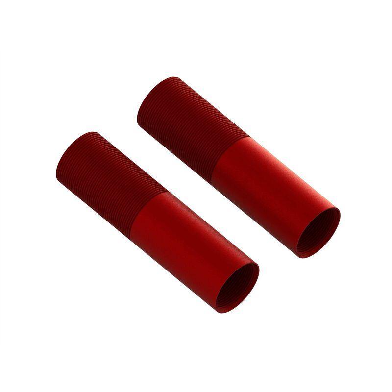 Arrma Aluminum Shock Body 24x88mm (Red) (2) ARA330577 - Excel RC