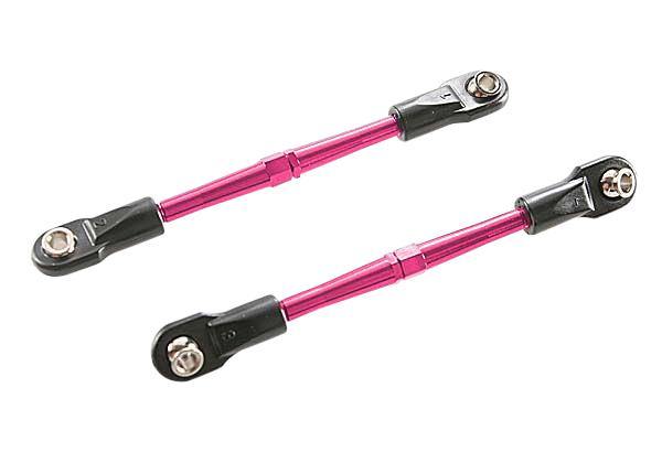 Traxxas Turnbuckles Aluminum, Toe Links 59Mm (2) (Assembled W/ Rod Ends &amp; Hollow Balls) 3139T - Excel RC