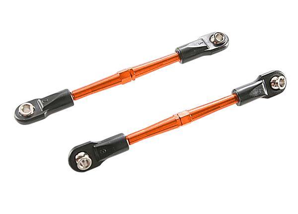 Traxxas Turnbuckles Aluminum, Toe Links 59Mm (2) (Assembled W/ Rod Ends &amp; Hollow Balls) 3139T - Excel RC