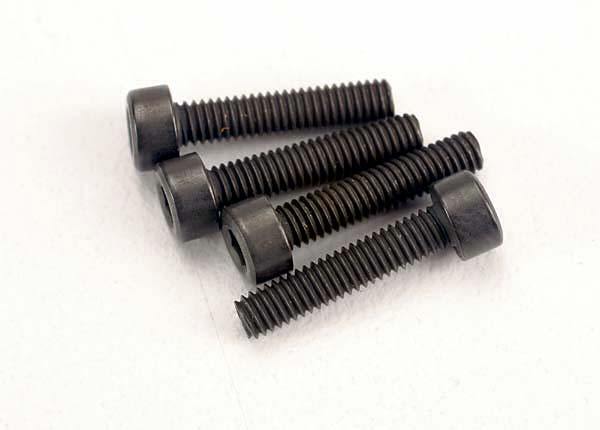 Traxxas 3236 Screws 2.5x12mm cap-head machine (6) - Excel RC