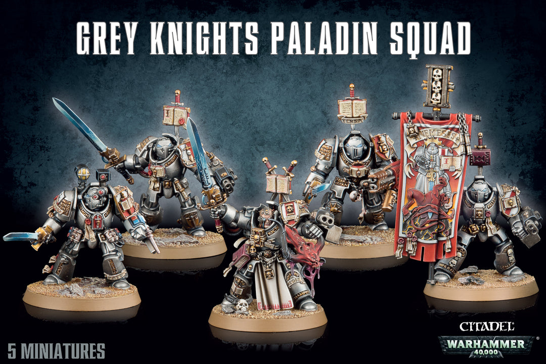Warhammer 40K: Grey Knights Paladin Squad/Terminator Squad