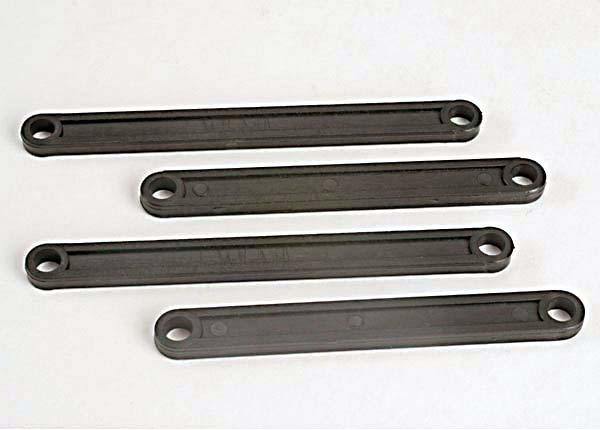 Traxxas 3641 Camber link set (plastic non-adjustable) (front & rear) (black) - Excel RC