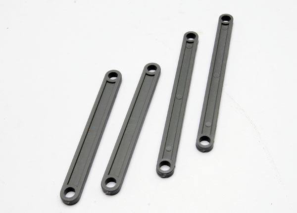 Traxxas 3641A Camber link set (plastic  non-adjustable ) ( front & rear) (grey) - Excel RC