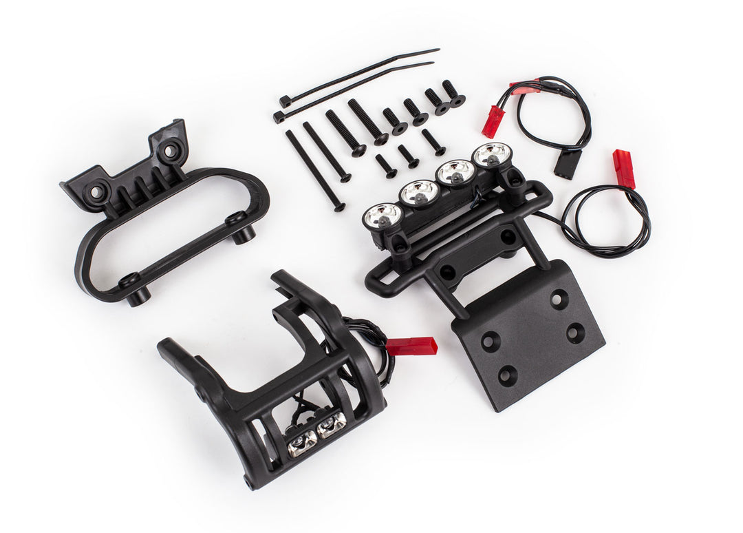 Traxxas LED Light Set Complete Including Bumpers With LED Lights and Harness Fits 2WD Bigfoot No. 1 3697