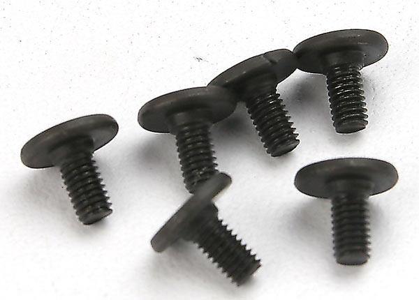 Traxxas 3932 Screws 3x6mm flat-head machine (hex drive) (6) - Excel RC