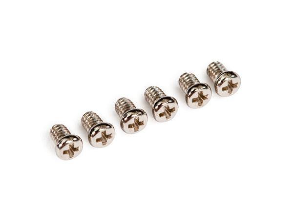 Traxxas 4051 Low speed spray bar screws 2x4mm roundhead machine screws (6) - Excel RC