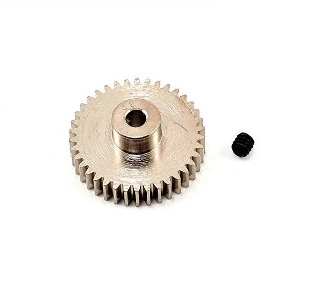 Robinson Racing Nickel-Plated 48 Pitch Pinion Gear 38T