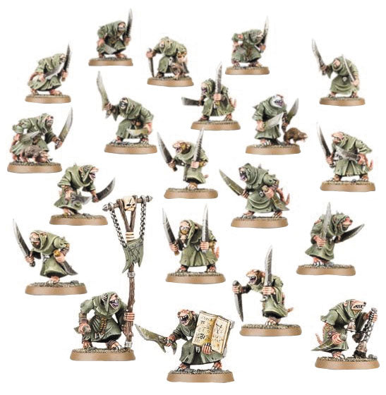 Warhammer Age of Sigmar: Chaos Skaven Pestilens Plague Monks