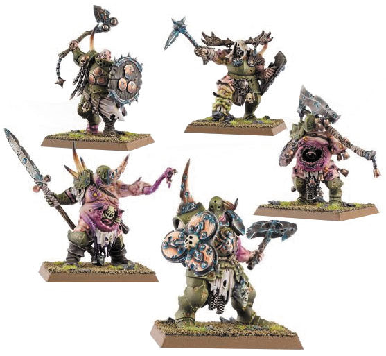 Warhammer Age of Sigmar: Chaos Nurgle Rotbringers Putrid Blightkings