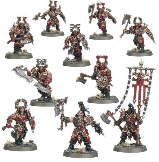 Warhammer: Age of Sigmar Chaos Warriors of Choas Khorne Bloodbound Blood Warriors