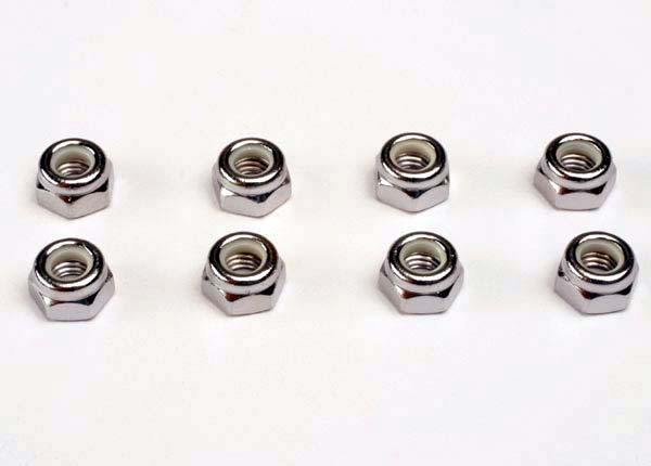 Traxxas 4147 Nuts 5mm nylon locking (8) - Excel RC