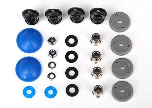 Traxxas 7463 Rebuild kit GTR longxx-long shocks (x-rings bladders pistons piston nuts shock rod ends hollow balls) (renews 2 shocks) - Excel RC