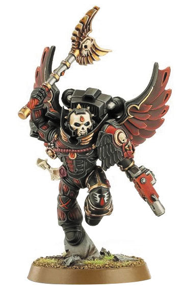 Warhammer 40K: Space Marine Blood Angels Chaplain With Jump Pack