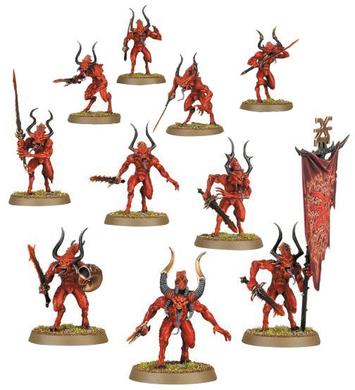 Warhammer: Chaos Daemons of Khorne Bloodletters