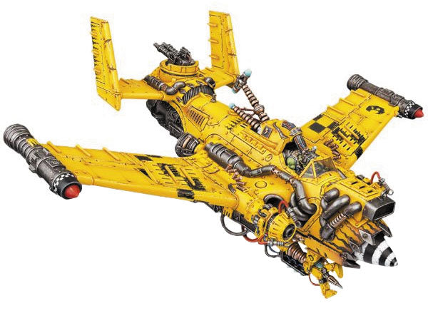 Warhammer 40K: Ork Wazbom Blastajet/Dakkajet/Burna-Bommer/Blitza-Bommer