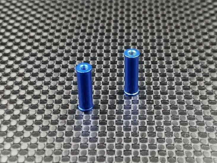 GL Racing Aluminum Cross Brace Posts (GLR-S014) - Excel RC