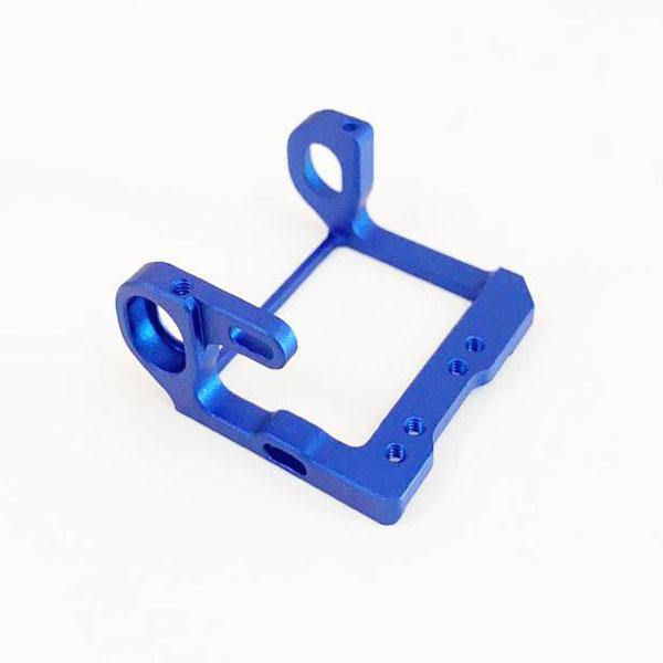Nexx Racing Aluminum Round Motor Mount Frame (Blue) NX-036 - Excel RC