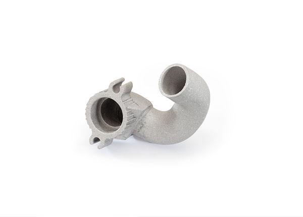 Traxxas 5140 Header aluminum (T-Maxx®) (for rear exhaust engines only) (TRX 2.5 2.5R 3.3) - Excel RC