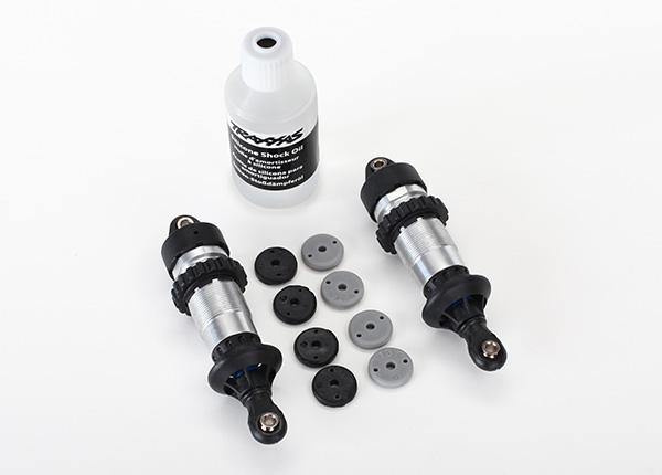 Traxxas 5460 Shocks GTR aluminum (assembled) (2) (without springs) - Excel RC
