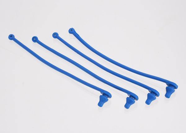Traxxas 5751 Body clip retainer blue (4) - Excel RC