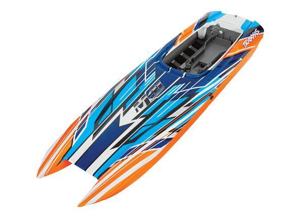 Hull, DCB M41, orange-x graphics (fully assembled) - Excel RC