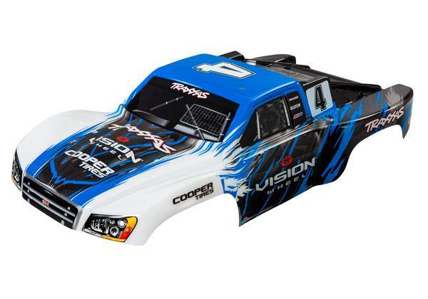 Traxxas 5824 Body Slash 4X4 Keegan Kincaid (painted decals applied) - Excel RC