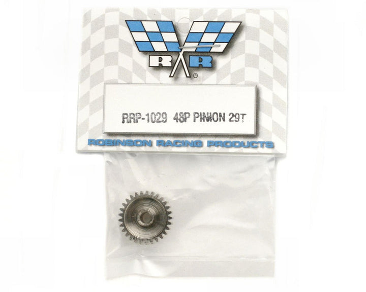 Robinson Racing Nickel-Plated 48 Pitch Pinion Gear 29T