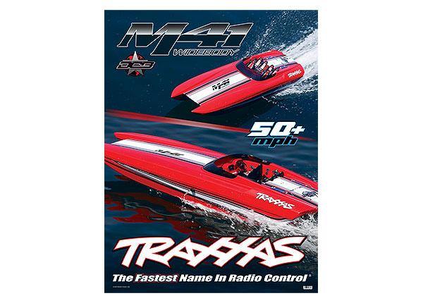 Traxxas 61887 M41 - 2019 36X48 WINDOW CLING - Excel RC