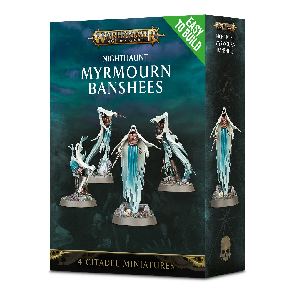 Warhammer Age of Sigmar: Easy to Build Nighthaunt Myrmourn Banshees