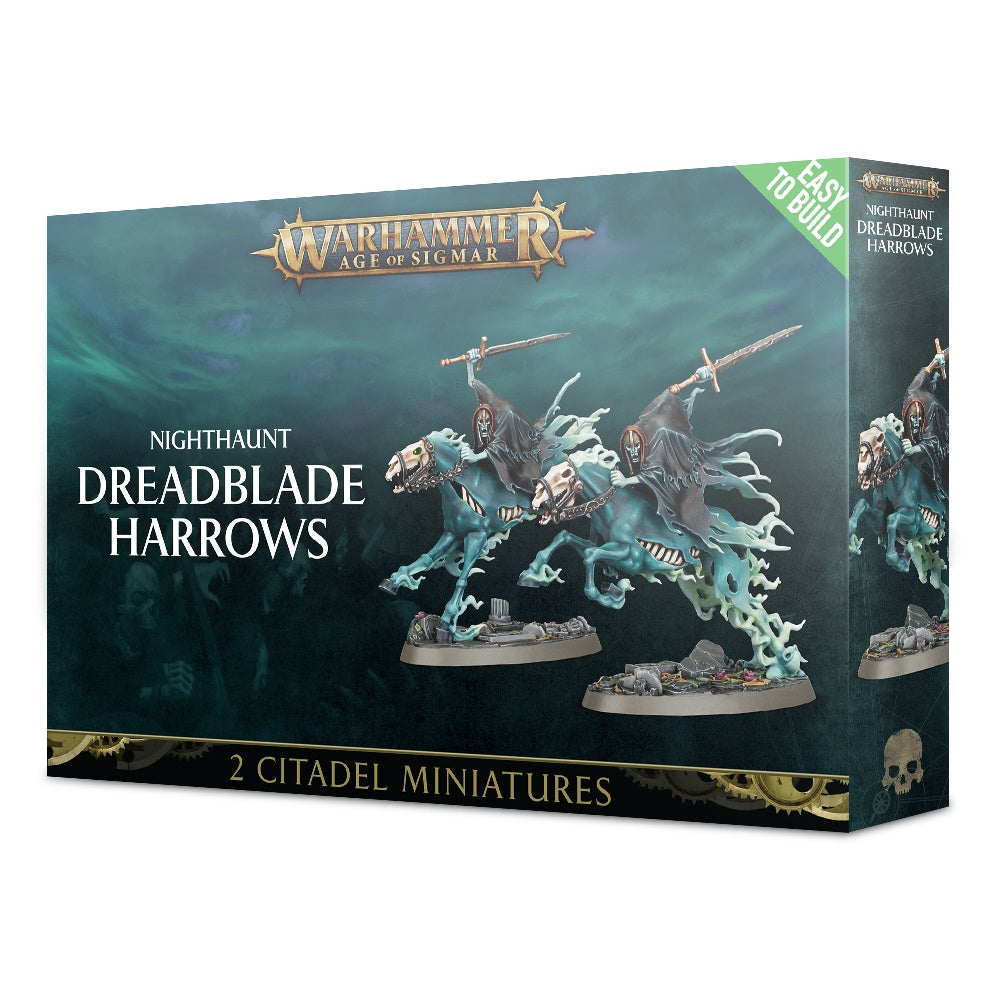 Warhammer Age of Sigmar: Easy to Build Nighthaunt Dreadblade Harrows