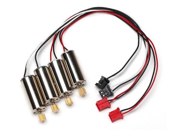 Traxxas 6634 Motor clockwise (high output red connector) (2) motor counter-clockwise (high output black connector) (2) - Excel RC